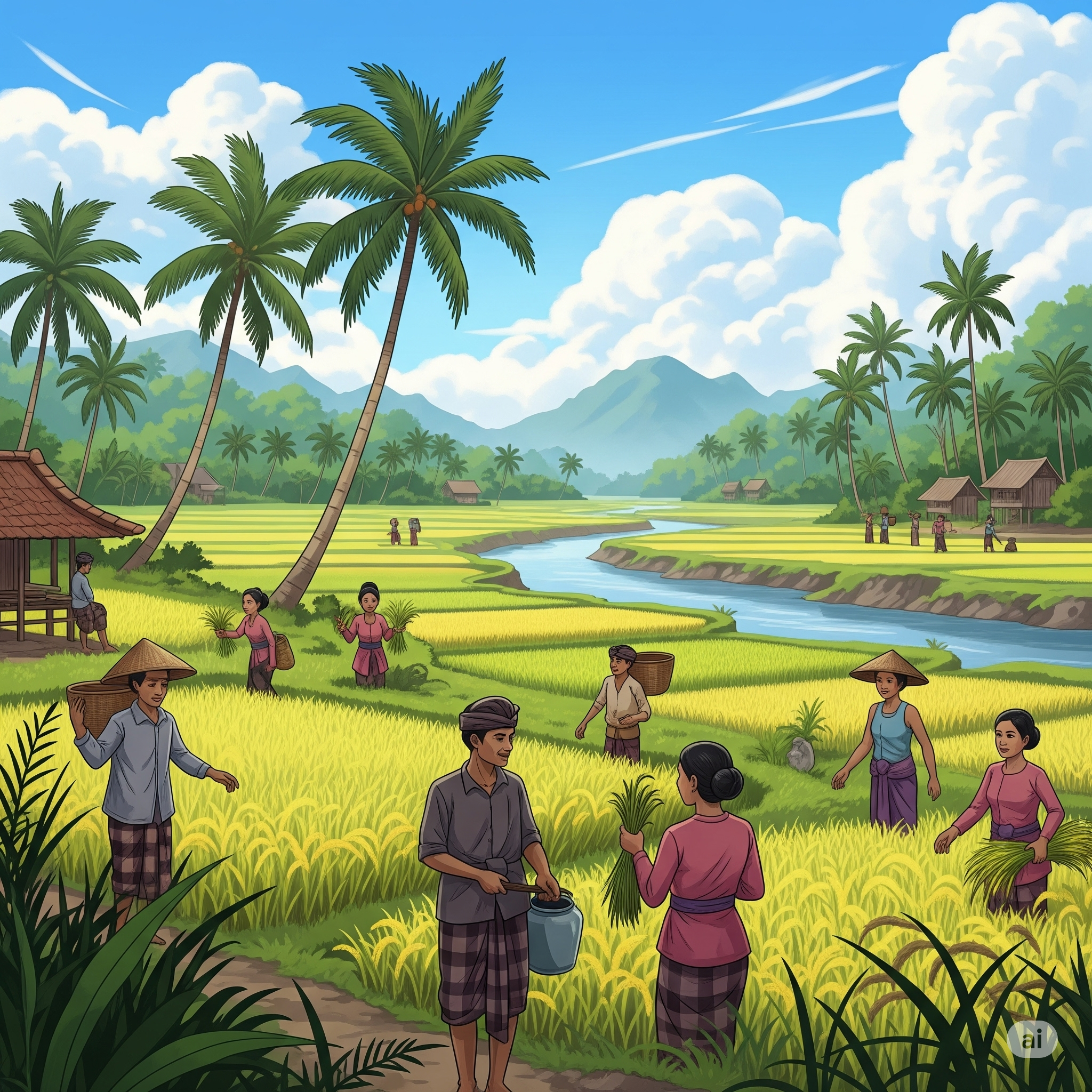 Motif dan detail artistik gerabah
